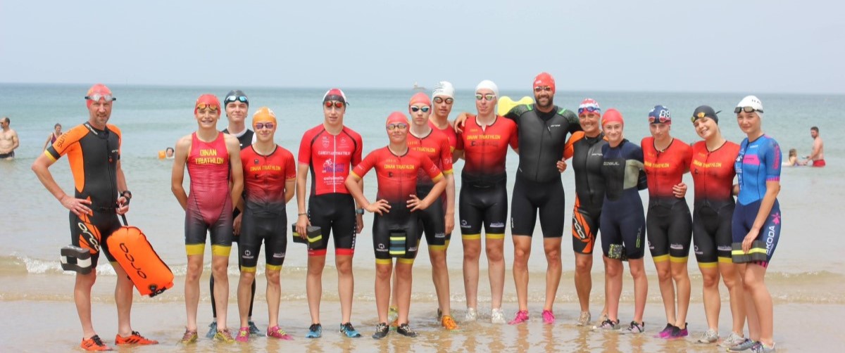 Stage surf ecole de triathlon - juin 2025