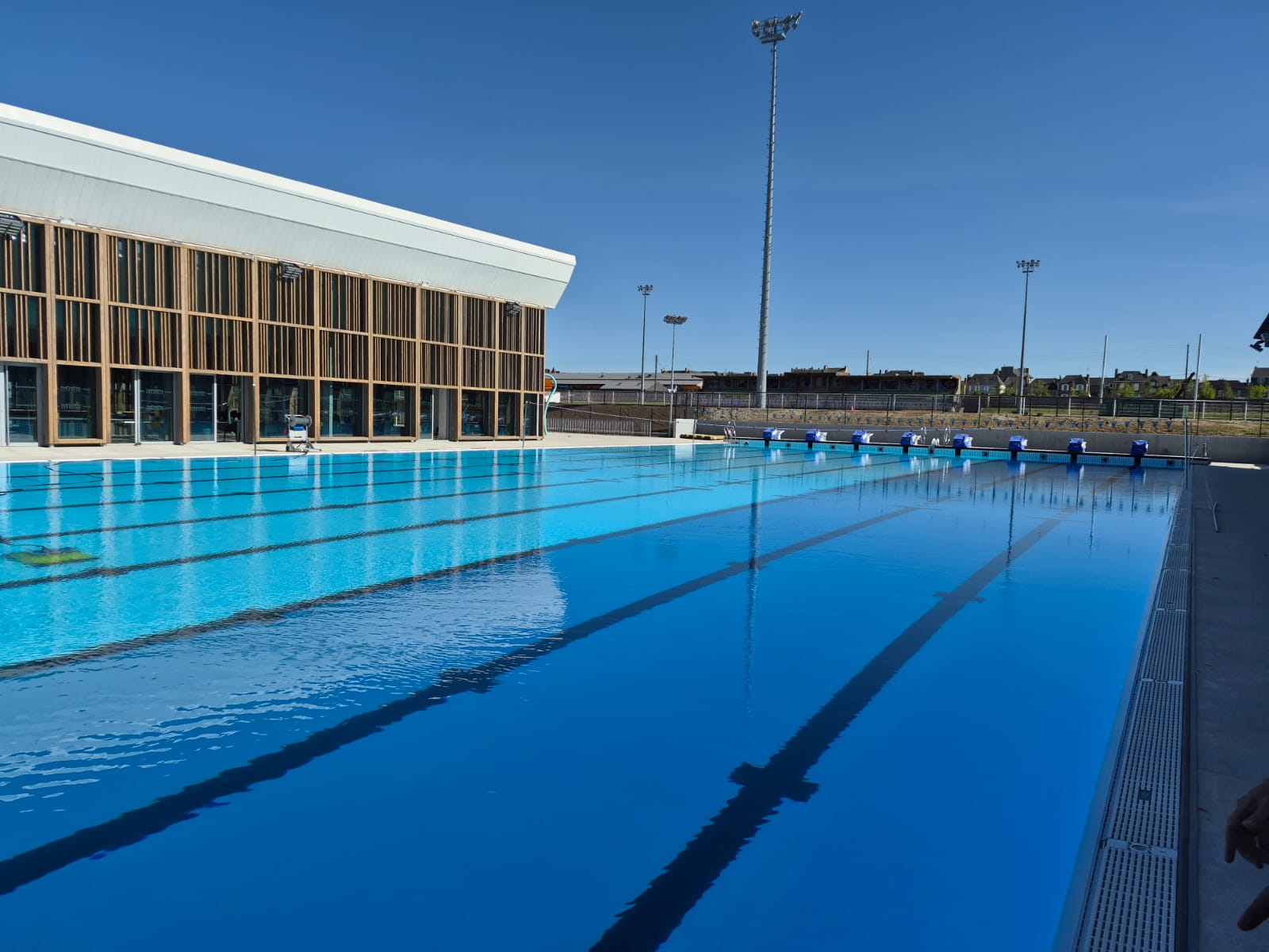 La nouvelle piscine