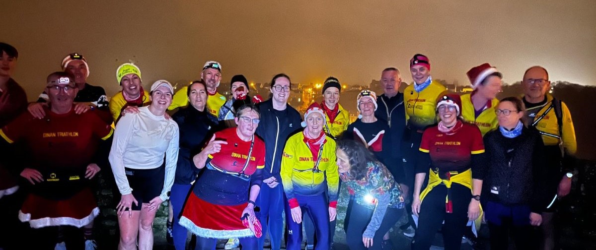 Entrainement Run de Noel a Dinan - décembre 2025
