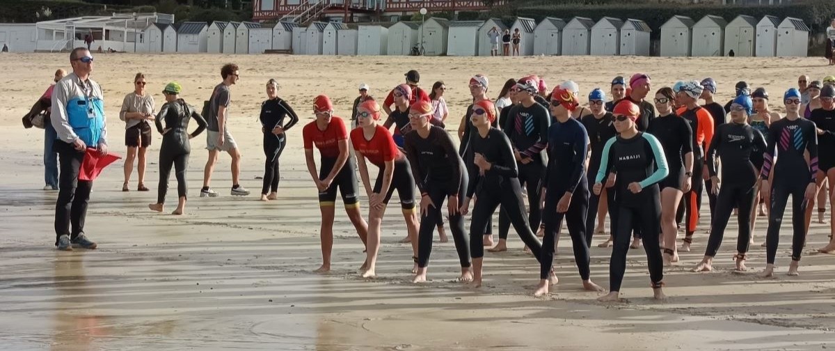 Tri'Kast - départ natation du XS - septembre 2026